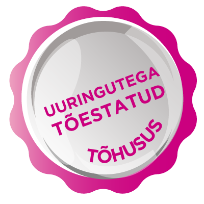 Uuringutega tõendatud tõhusus